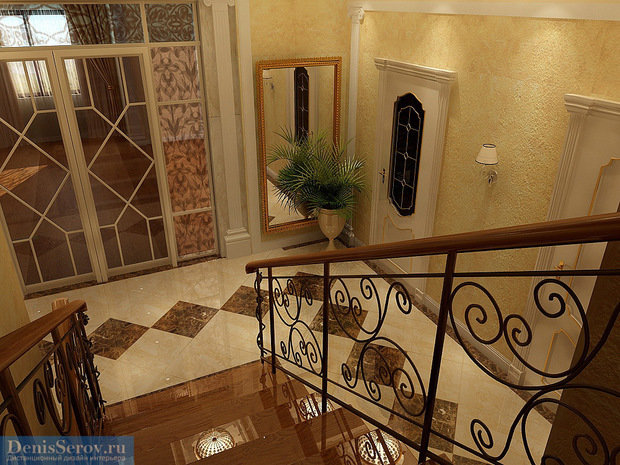 Фото из портфолио Загородный дом в классическом стиле – фотографии дизайна интерьеров на INMYROOM