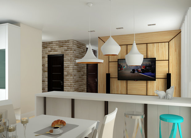 Фото из портфолио Дизайн загородного дома – фотографии дизайна интерьеров на INMYROOM