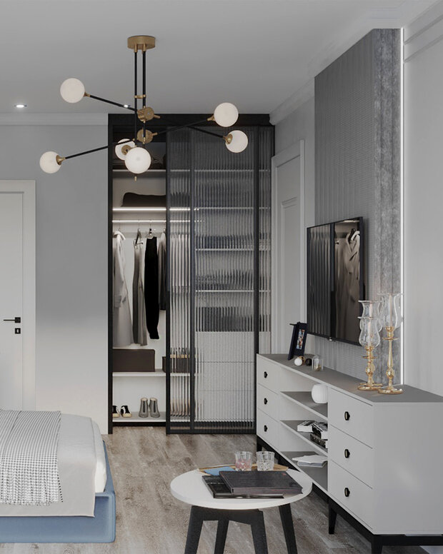 Фото из портфолио Интерьер евродвушки в ЖК "Русская Европа" – фотографии дизайна интерьеров на INMYROOM