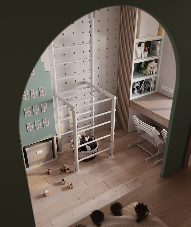 Фото из портфолио Венский лес  – фотографии дизайна интерьеров на INMYROOM