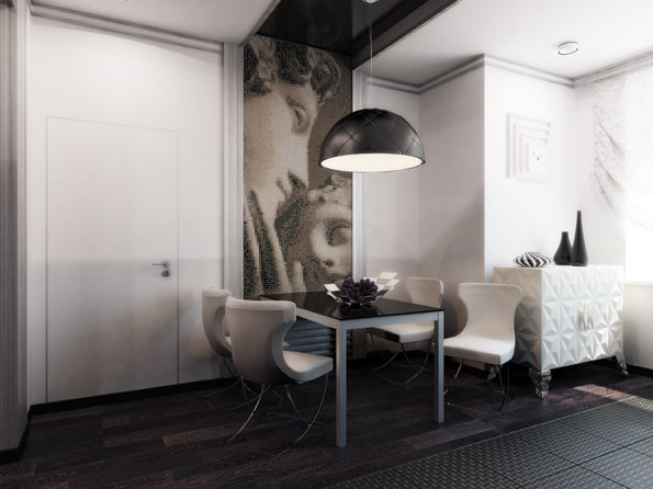 Фото из портфолио Строгий характер – фотографии дизайна интерьеров на INMYROOM