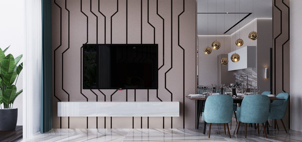 Фото из портфолио Апартаменты в ЖК Аю-Даг 1713 – фотографии дизайна интерьеров на INMYROOM
