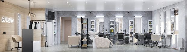 Фото из портфолио Салон красоты Эстет 115 кв.м г.Москва – фотографии дизайна интерьеров на INMYROOM