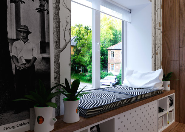 Фото из портфолио Квартира для байкера – фотографии дизайна интерьеров на INMYROOM