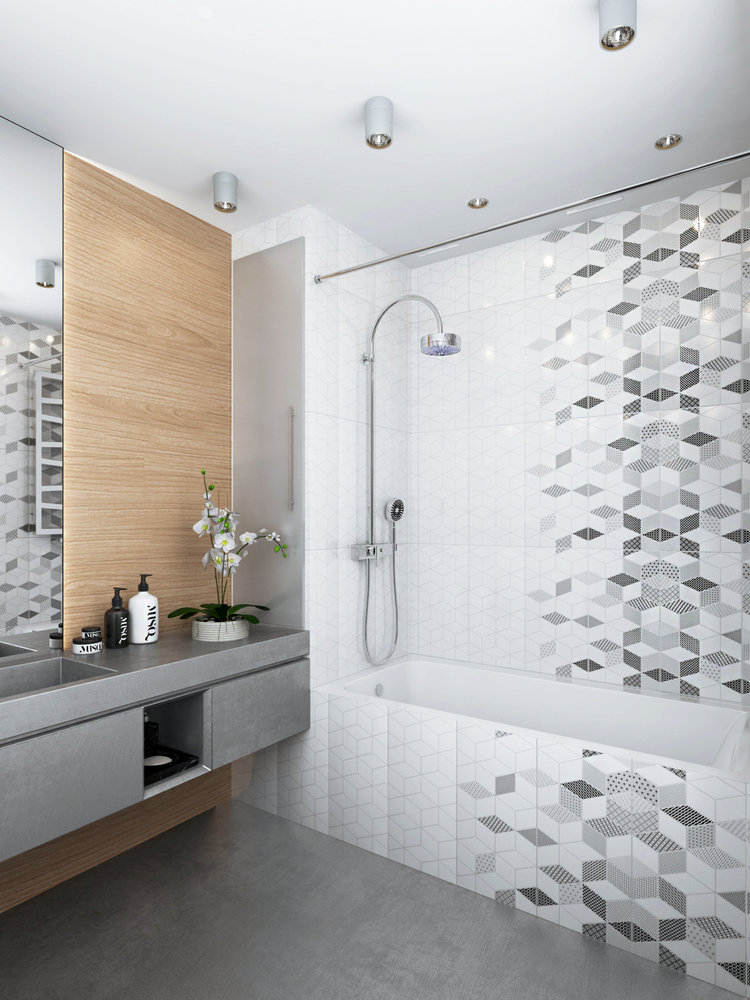 Фотография: Ванная в стиле Современный, Скандинавский, Квартира, Проект недели, Москва, 4 и больше, Более 90 метров, Монолитно-кирпичный, Studio DA, Анна Клековкина, Ирина Паутова – фото на INMYROOM Фотография: Ванная в стиле Современный, Скандинавский, Квартира, Проект недели, Москва, 4 и больше, Более 90 метров, Монолитно-кирпичный, Studio DA, Анна Клековкина, Ирина Паутова – фото на INMYROOM