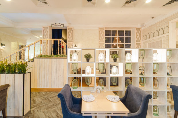 Фото из портфолио Ресторан «ДОНАЛЬД» в стиле прованс+лаундж лофт – фотографии дизайна интерьеров на INMYROOM