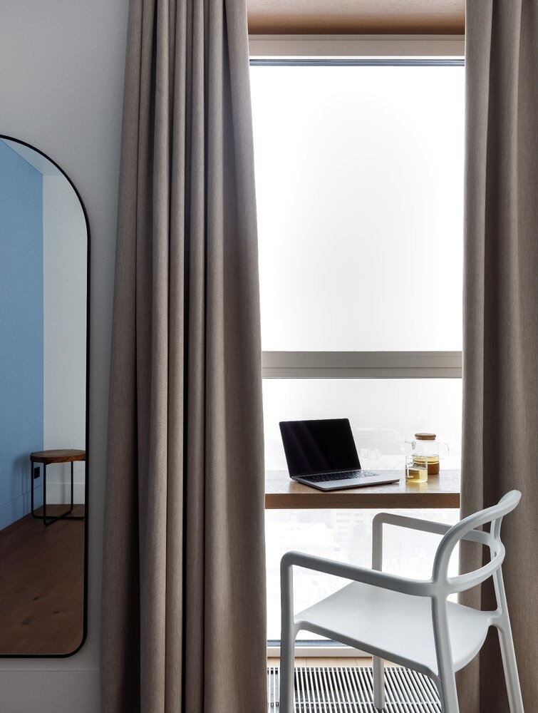 Фотография: Спальня в стиле Современный, Минимализм, Квартира, Проект недели, Москва, 3 комнаты, 60-90 метров, DSGN HUB – фото на INMYROOM Фотография: Спальня в стиле Современный, Минимализм, Квартира, Проект недели, Москва, 3 комнаты, 60-90 метров, DSGN HUB – фото на INMYROOM