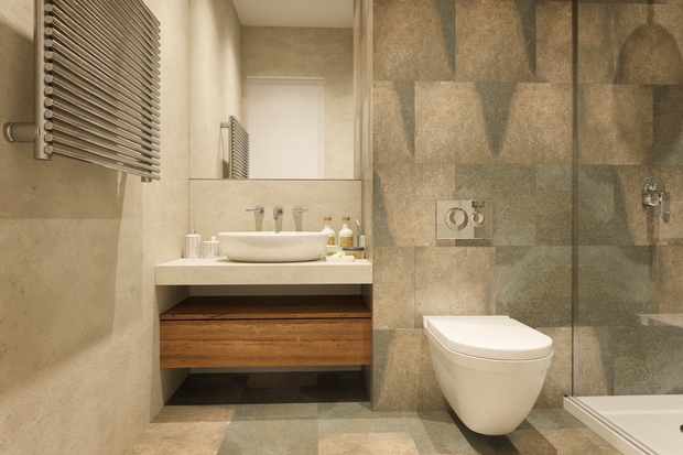 Фотография: Ванная в стиле Лофт – фото на InMyRoom.ru