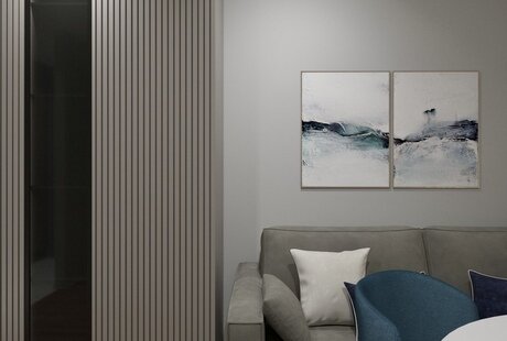 Проект двухкомнатной квартиры