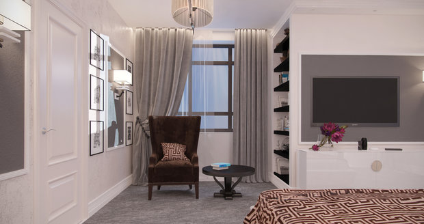 Фото из портфолио Дом в подмосковье общей площадью 380м2 – фотографии дизайна интерьеров на INMYROOM