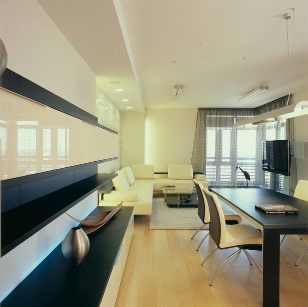 Фото из портфолио КВАРТИРА В ЖК "ВОРОБЬЕВЫ ГОРЫ" – фотографии дизайна интерьеров на INMYROOM