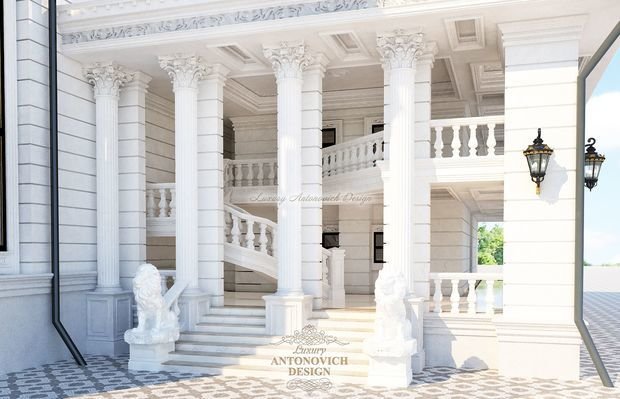 Фото из портфолио Классика в экстерьерах – фотографии дизайна интерьеров на INMYROOM