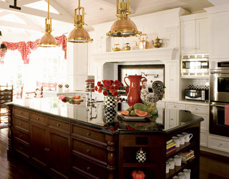 Фотография: Кухня и столовая в стиле Прованс и Кантри, Интерьер комнат – фото на INMYROOM