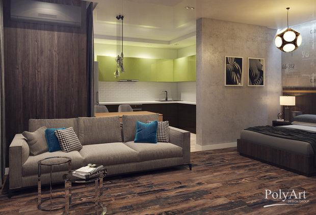 Фото из портфолио Энергия лофта – фотографии дизайна интерьеров на INMYROOM