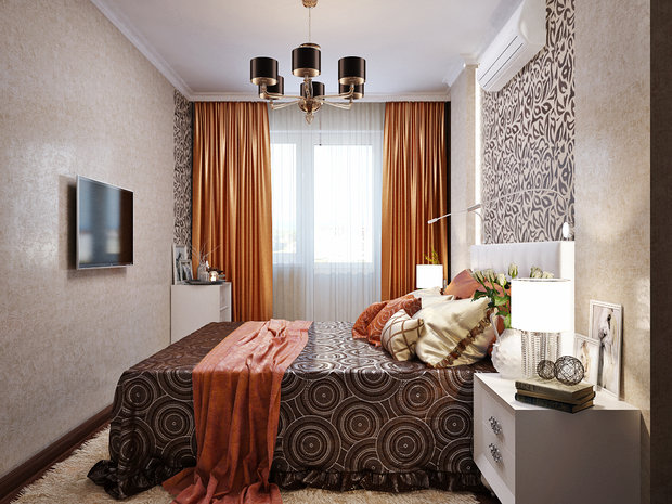 Фото из портфолио Ар Деко для спальни – фотографии дизайна интерьеров на INMYROOM