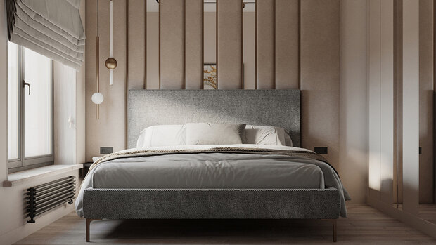 Фото из портфолио ЖК Shome, стильная небольшая квартира для молодой пары, 38 кв.м. – фотографии дизайна интерьеров на INMYROOM