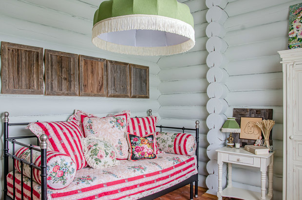 Фотография: Кабинет в стиле Прованс и Кантри, Эклектика, Дом, Проект недели, Дом и дача, Московская область, 4 и больше, Более 90 метров, Ирина Осипова – фото на INMYROOM