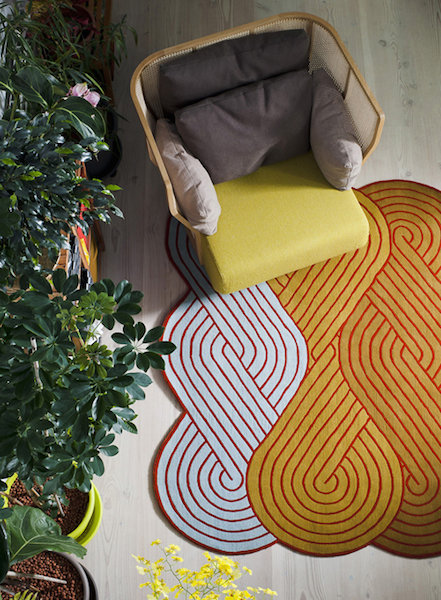 Фотография: Декор в стиле Современный, Декор интерьера, Мебель и свет, Цвет в интерьере, Ковер – фото на INMYROOM