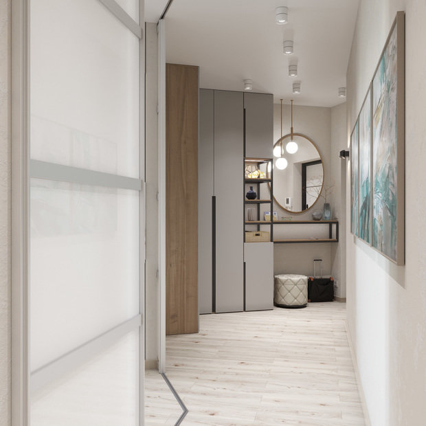 Фото из портфолио г. Новосибирск, жк Марсель – фотографии дизайна интерьеров на INMYROOM