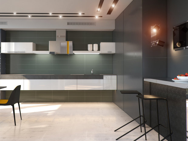 Фото из портфолио Современная квартира для молодой семьи – фотографии дизайна интерьеров на INMYROOM