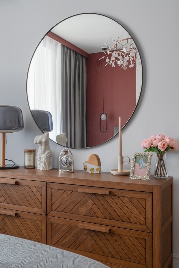 Фотография: Спальня в стиле Современный, Квартира, Проект недели, Москва, 3 комнаты, 60-90 метров, Влада Вологирова – фото на INMYROOM