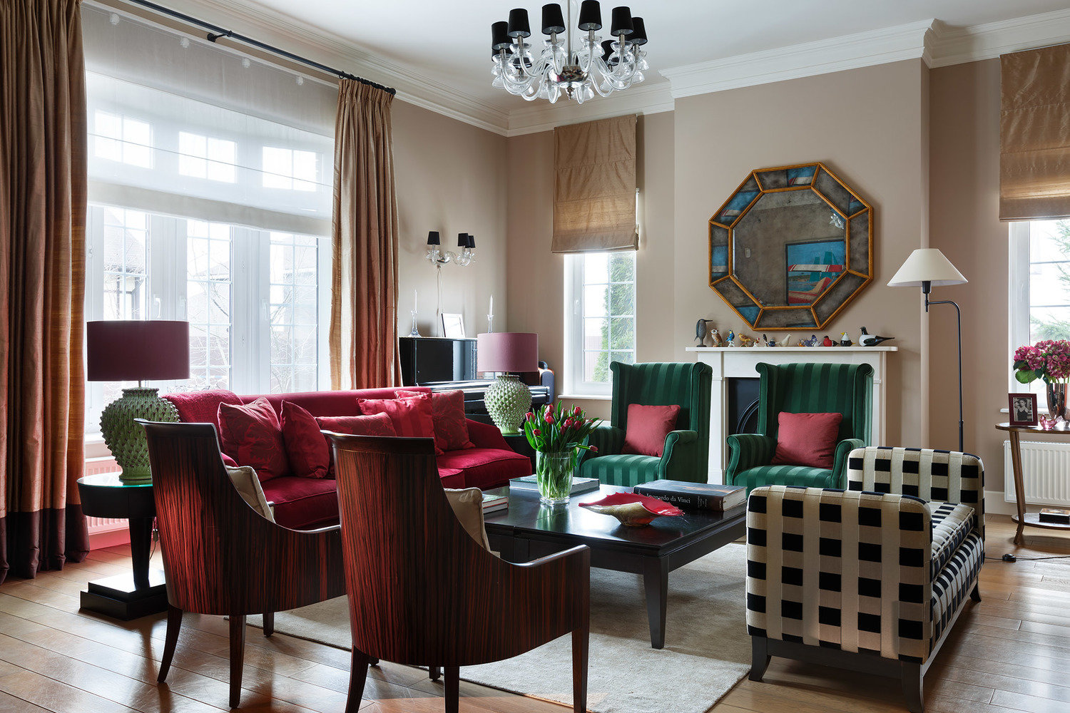 Фотография: Гостиная в стиле Классический, Современный, Дом, Проект недели, 4 и больше, Более 90 метров, Оксана Бутман – фото на INMYROOM Фотография: Гостиная в стиле Классический, Современный, Дом, Проект недели, 4 и больше, Более 90 метров, Оксана Бутман – фото на INMYROOM