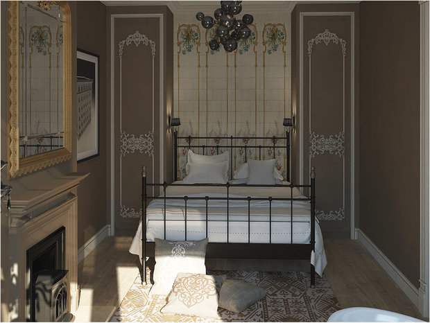 Фотография: Спальня в стиле Прованс и Кантри, Эклектика – фото на INMYROOM