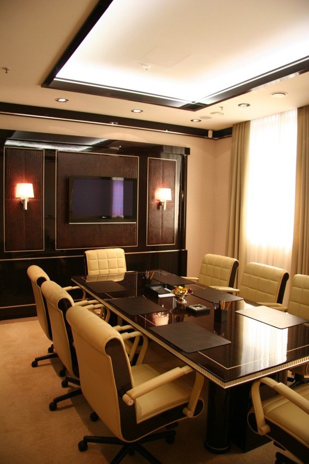 Фото из портфолио Офисные помещения в Балгуч-Плаза – фотографии дизайна интерьеров на INMYROOM