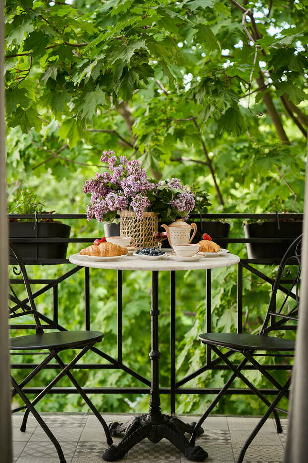 Фотография: Балкон в стиле Скандинавский, Современный, Квартира, Проект недели, Москва, 2 комнаты, 40-60 метров, Designbox, Анастасия Громова – фото на INMYROOM