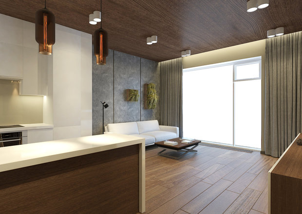 Фото из портфолио Neat Area 56m2 – фотографии дизайна интерьеров на INMYROOM