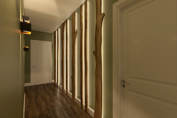 Фото из портфолио Четырехкомнатная квартира для молодой семьи  – фотографии дизайна интерьеров на INMYROOM