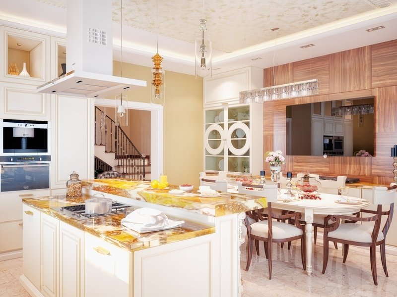 Фото из портфолио Интерьер коттеджа в стиле Ар-деко д.Патрушева Тюменская область – фотографии дизайна интерьеров на INMYROOM Фото из портфолио Интерьер коттеджа в стиле Ар-деко д.Патрушева Тюменская область – фотографии дизайна интерьеров на INMYROOM