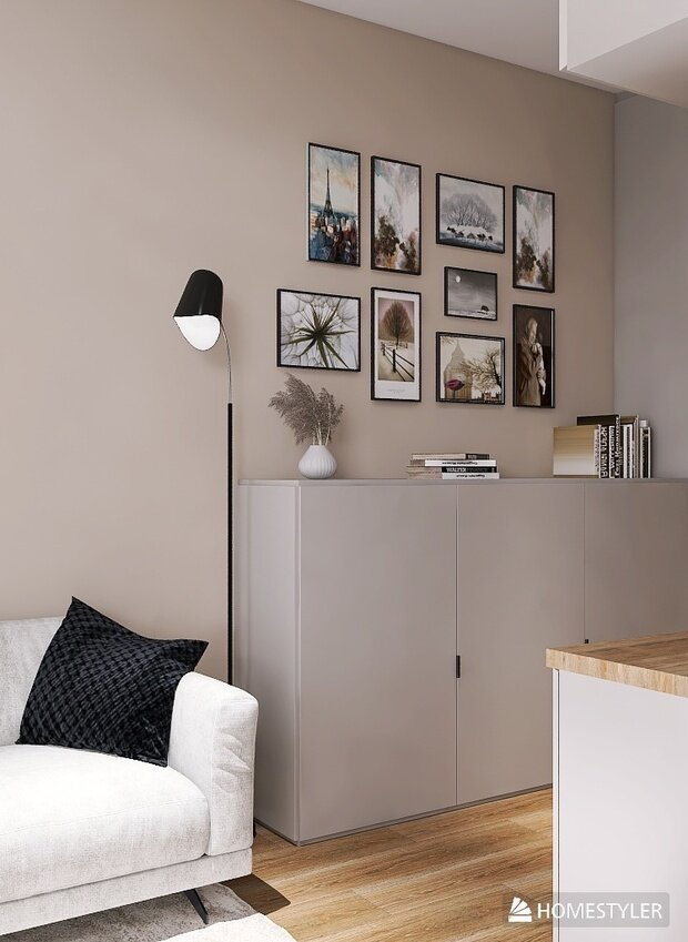 Фото из портфолио Современный стиль 30 кв.м. – фотографии дизайна интерьеров на INMYROOM
