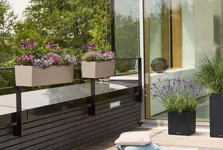 Кашпо для растений Lechuza (Лечуза) BALCONERA STONE