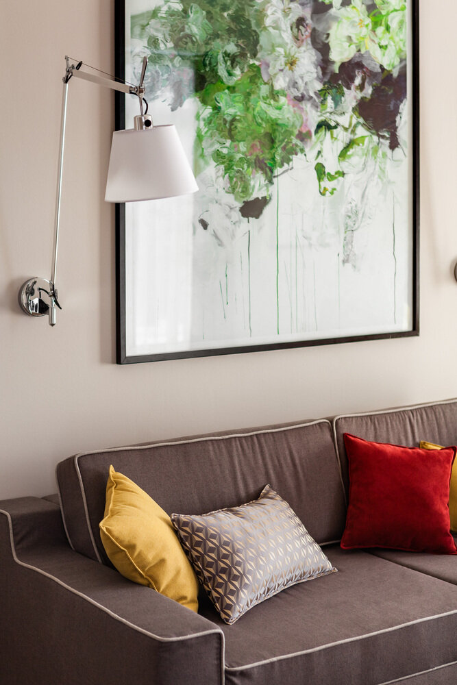 Фотография: Гостиная в стиле Современный, Дом, Проект недели, Дом и дача, 4 и больше, Более 90 метров, Великий Новгород, Лайка Дизайн – фото на INMYROOM