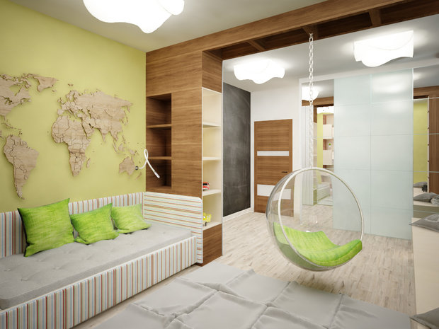Фото из портфолио Многогранность цвета – фотографии дизайна интерьеров на INMYROOM