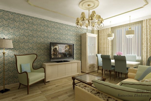 Фотография: Гостиная в стиле Классический – фото на INMYROOM