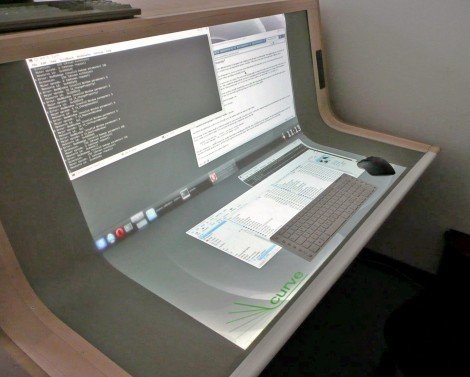 Фотография: Кабинет в стиле Современный, Офисное пространство, Интерьер комнат, Стол – фото на INMYROOM