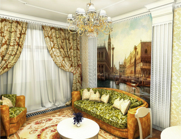 Фото из портфолио Интерьер в английском стиле – фотографии дизайна интерьеров на INMYROOM