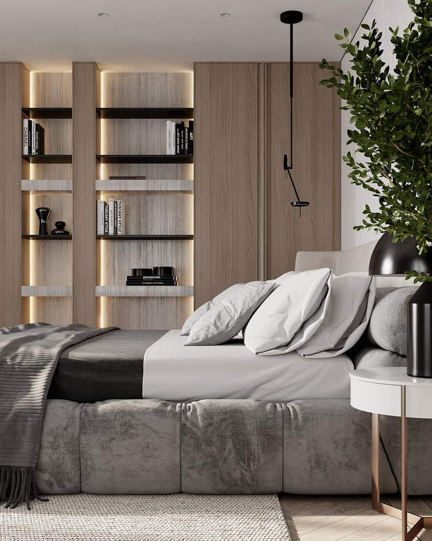 Фото из портфолио Спальня  – фотографии дизайна интерьеров на INMYROOM