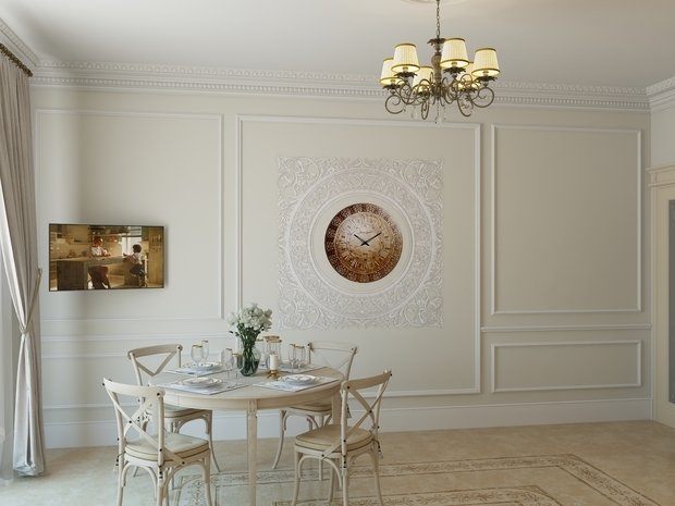 Фото из портфолио Классическая квартира – фотографии дизайна интерьеров на INMYROOM
