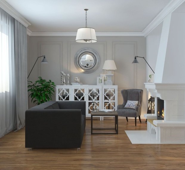 Фото из портфолио Дом на окраине – фотографии дизайна интерьеров на INMYROOM