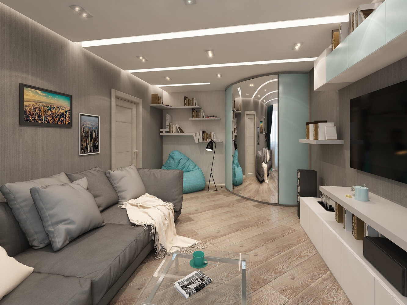 Фото из портфолио Холостяцкое логово – фотографии дизайна интерьеров на INMYROOM Фото из портфолио Холостяцкое логово – фотографии дизайна интерьеров на INMYROOM