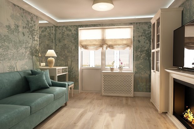 Фото из портфолио Гостиная в лесу – фотографии дизайна интерьеров на INMYROOM