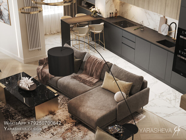 Фото из портфолио ЖК Prime Park – фотографии дизайна интерьеров на INMYROOM