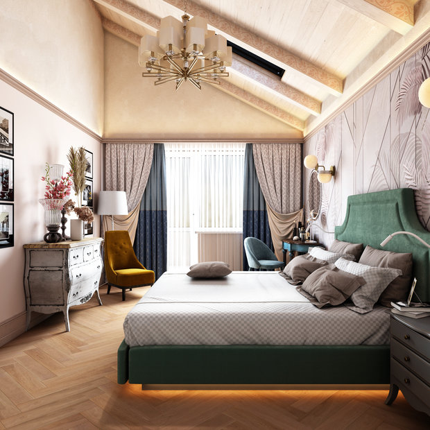 Фото из портфолио ДИЗАЙН ДОМА В ПОСЕЛКЕ УПРАВЛЕНЧЕСКИЙ – фотографии дизайна интерьеров на INMYROOM