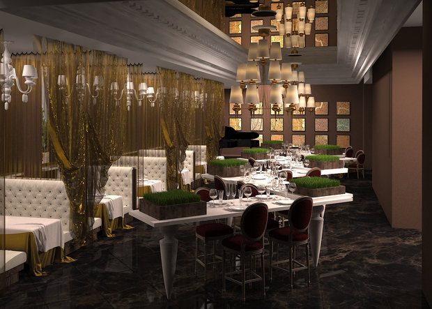 Фото из портфолио Ресторан Philippe – фотографии дизайна интерьеров на INMYROOM