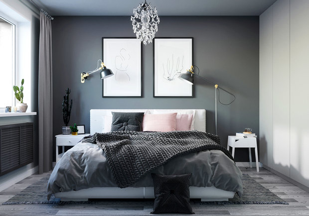 Фото из портфолио Скандинавская квартира  – фотографии дизайна интерьеров на INMYROOM