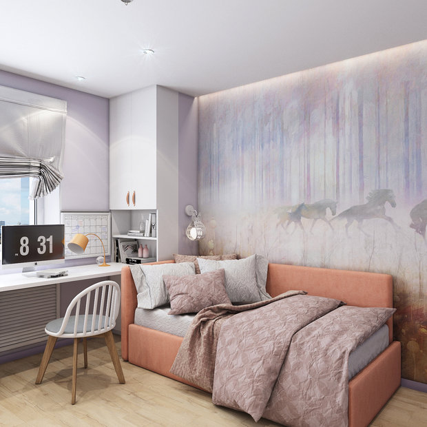 Фото из портфолио Квартира 61,4 м2 (2020) – фотографии дизайна интерьеров на INMYROOM