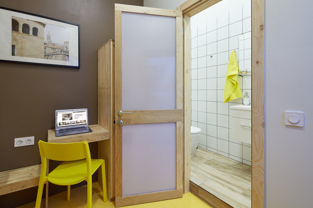 Фото из портфолио Хостел Twin Cities  – фотографии дизайна интерьеров на INMYROOM